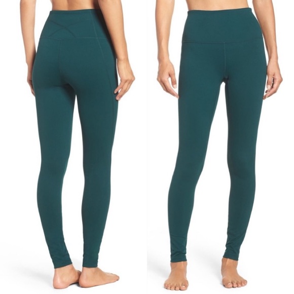 Zella Pants - NWT Zella Live In High Waist Leggings Green Medium